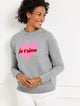 GREY SKY HTHR/PINK ROUGE