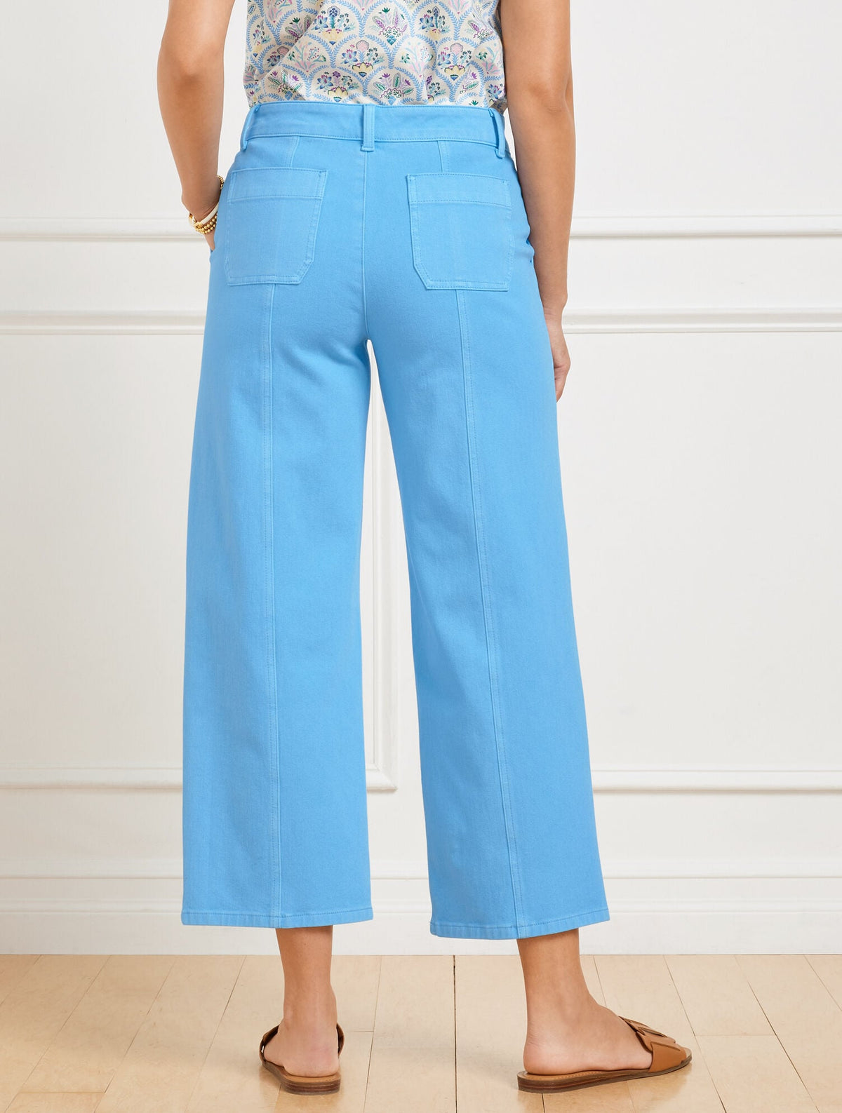 WIDE CROP JEANS