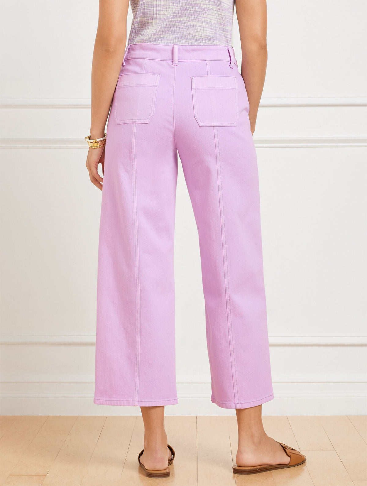 WIDE CROP JEANS