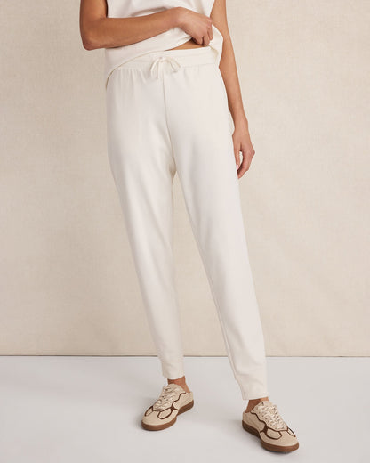 ORGANIC COTTON INTERLOCK JOGGERS