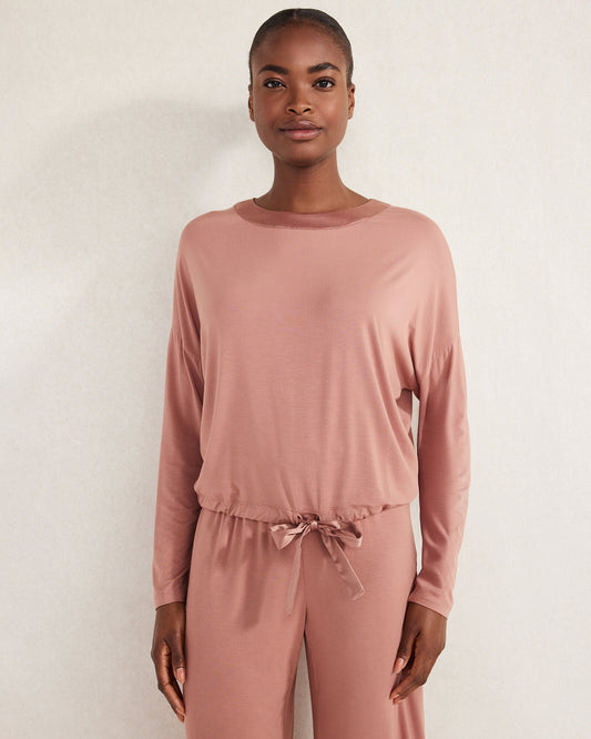 CALM & COOL CINCHED SLEEP TOP