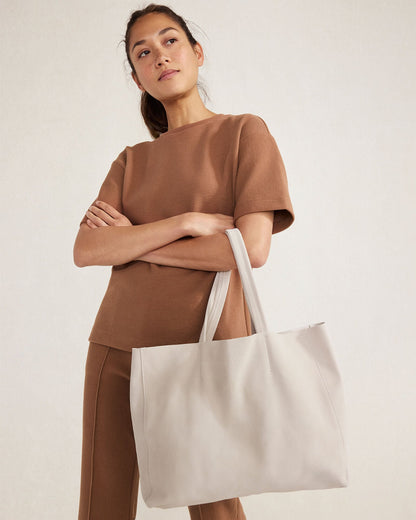 SUEDE TOTE