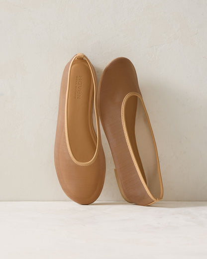 MESH BALLET FLATS