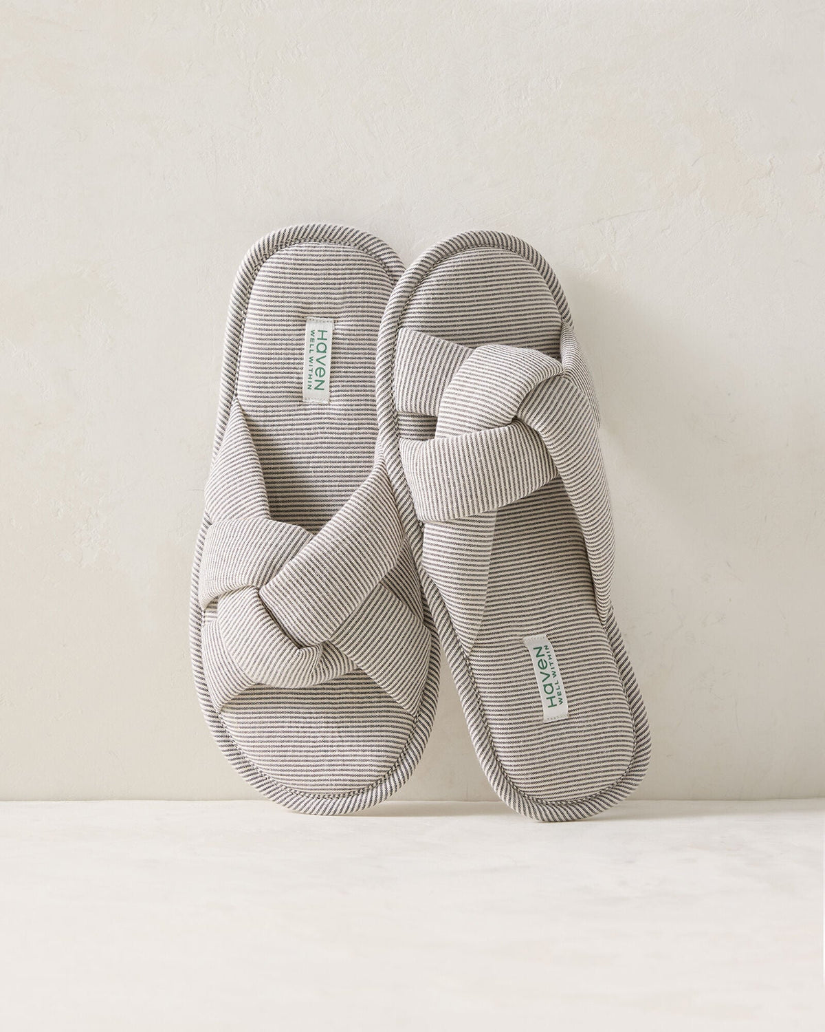 COTTON BLEND HOTEL SLIPPERS