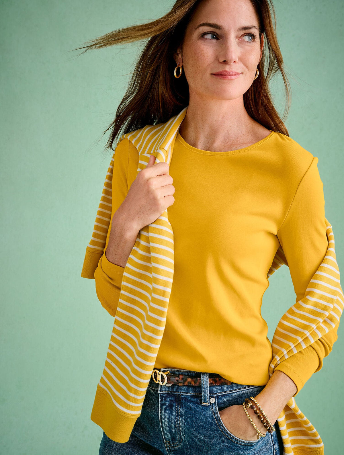 LONG SLEEVE CREWNECK TEE