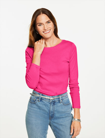 LONG SLEEVE CREWNECK TEE
