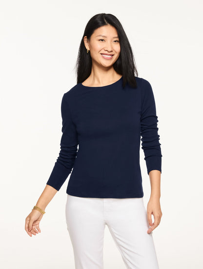 LONG SLEEVE CREWNECK TEE