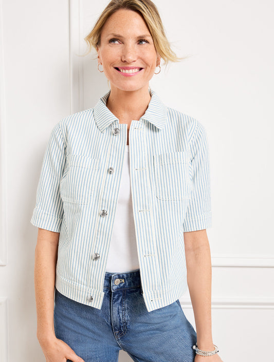 AWNING STRIPE JACKET