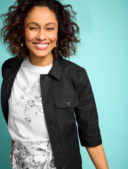 SLUB TWILL JACKET