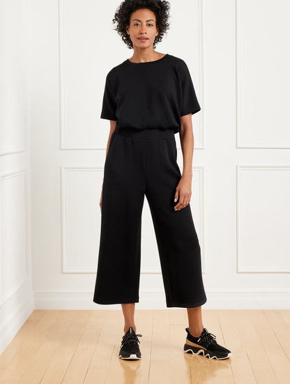 AIRKNIT STRETCH CREWNECK JUMPSUIT