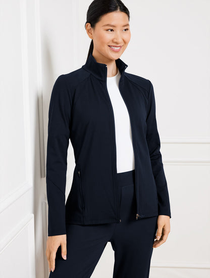 PERFORMANCE INTERLOCK FULL-ZIP JACKET