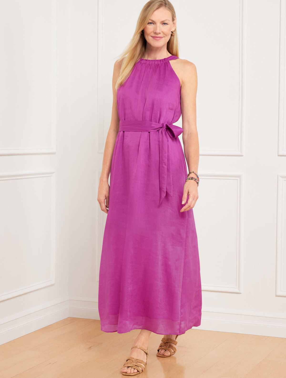 HALTER MAXI DRESS