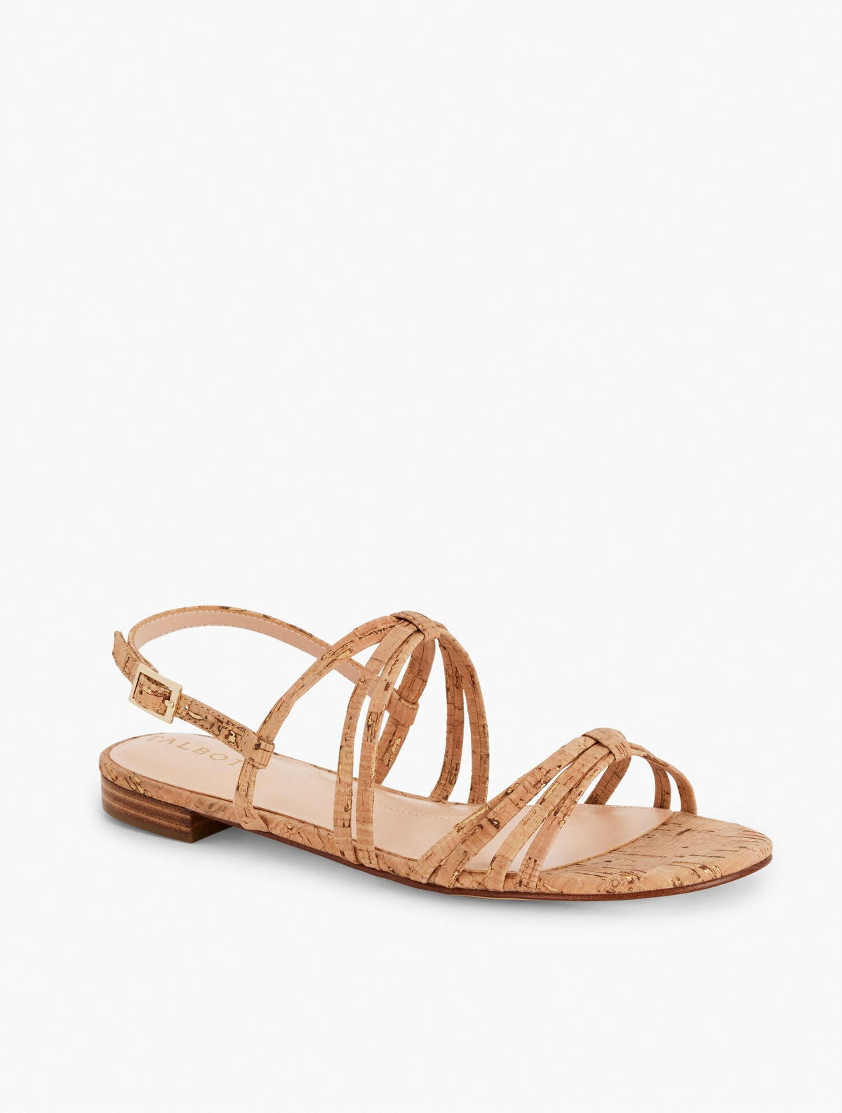 ARIA STRAPPY CORK SANDALS