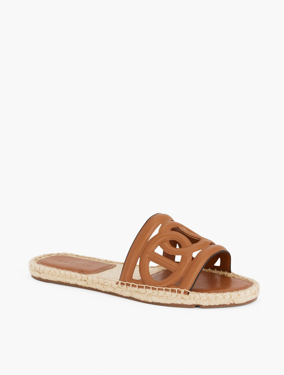 ILYSSA LINKS NAPPA ESPADRILLE SLIDES