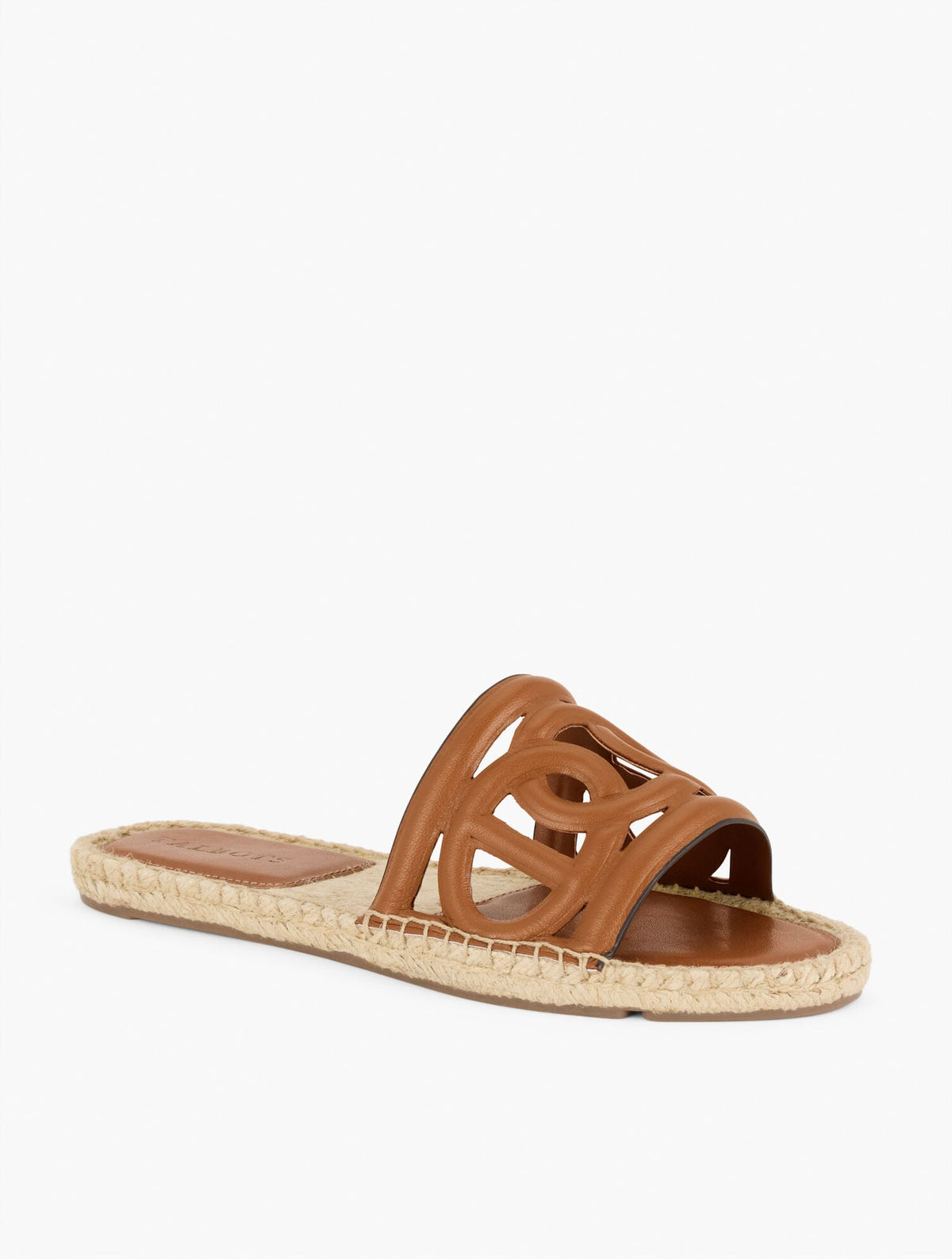 ILYSSA LINKS NAPPA ESPADRILLE SLIDES