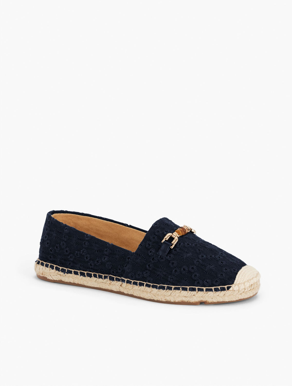 IZZY BAMBOO FLORAL ESPADRILLE FLATS