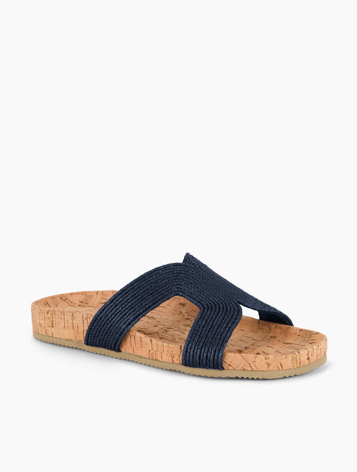 MALIA WOVEN RAFFIA SLIDES