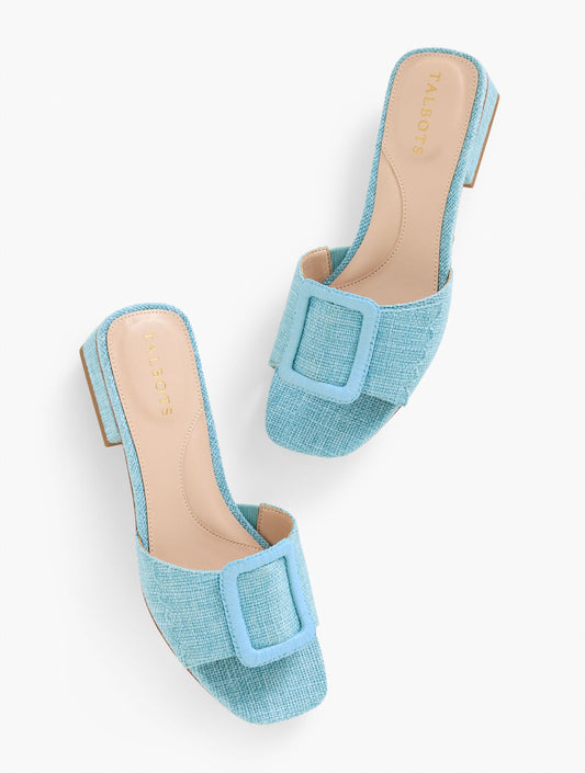 VIV BUCKLE SLIDES