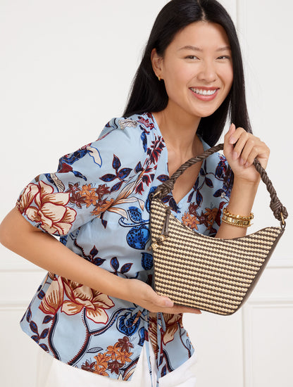 TAPERED SHOULDER BAG