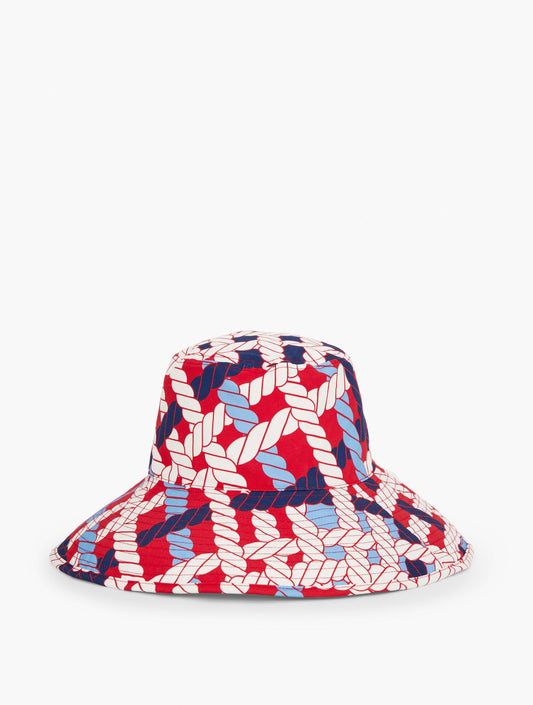 NAUTICAL VIBES WIDE BRIM HAT
