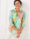 IVORY VIVID TURQUOISE MLT