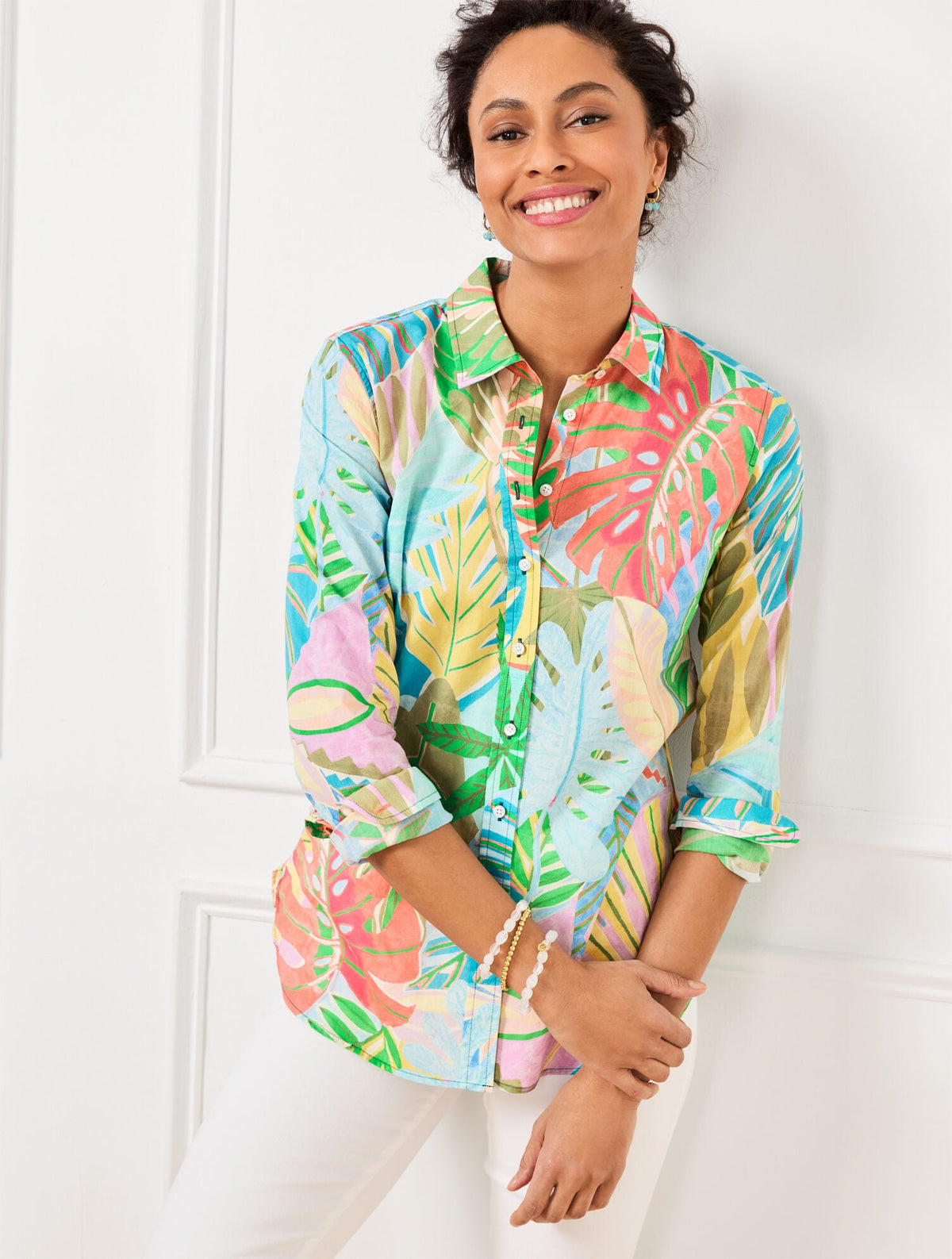 MODERN CLASSIC SHIRT - PARADISE FOLIAGE
