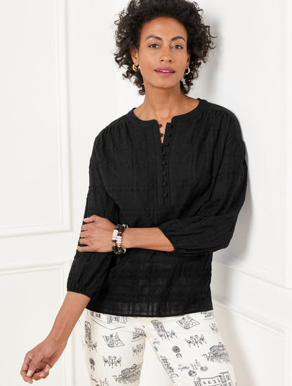 SHADOW PLAID POPOVER
