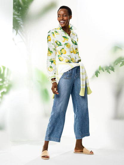 MODERN CLASSIC SHIRT - LUSCIOUS LEMONS
