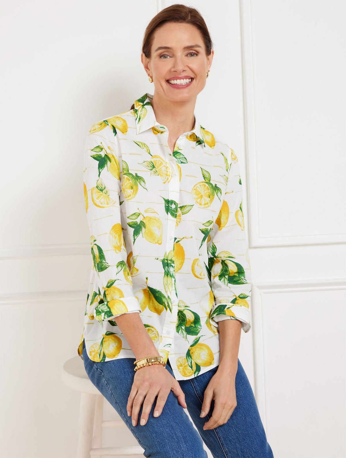 MODERN CLASSIC SHIRT - LUSCIOUS LEMONS