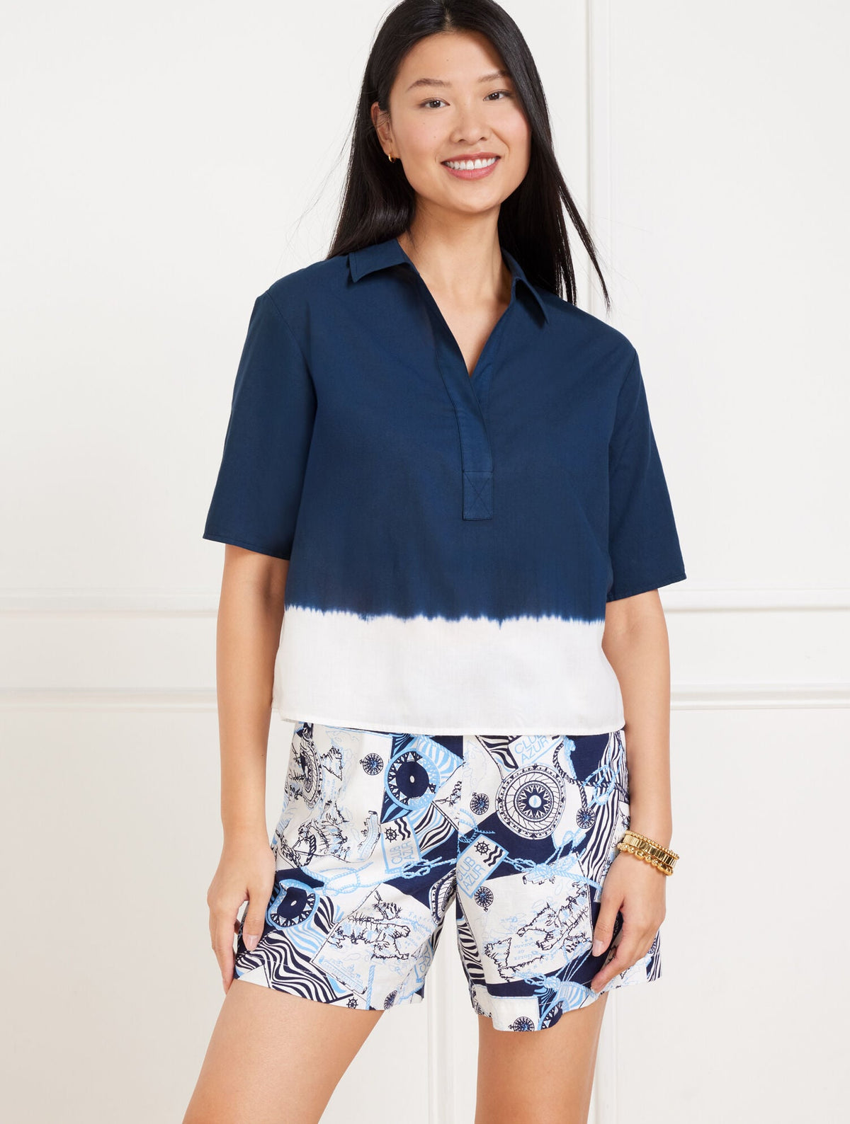 SHORT POPOVER - DIP-DYE