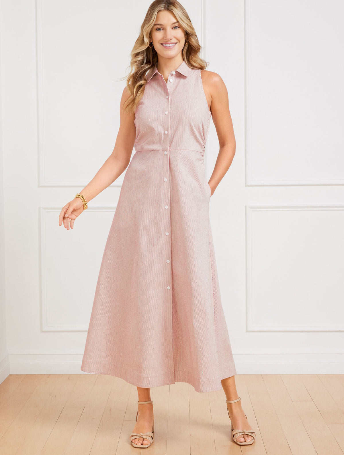 SEERSUCKER SHIRTDRESS