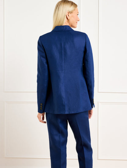 LUXE IRISH LINEN BLAZER