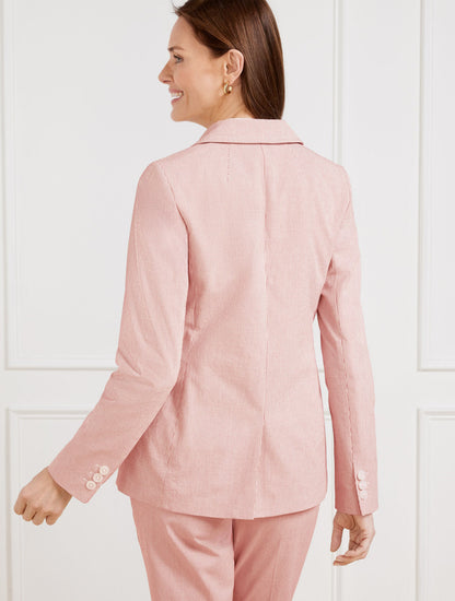 SEERSUCKER BLAZER