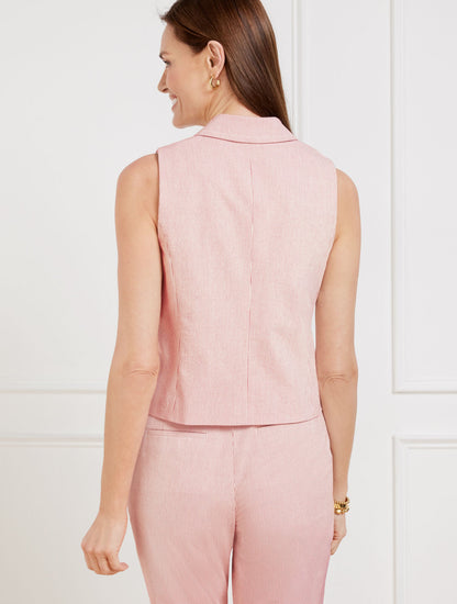 SEERSUCKER VEST