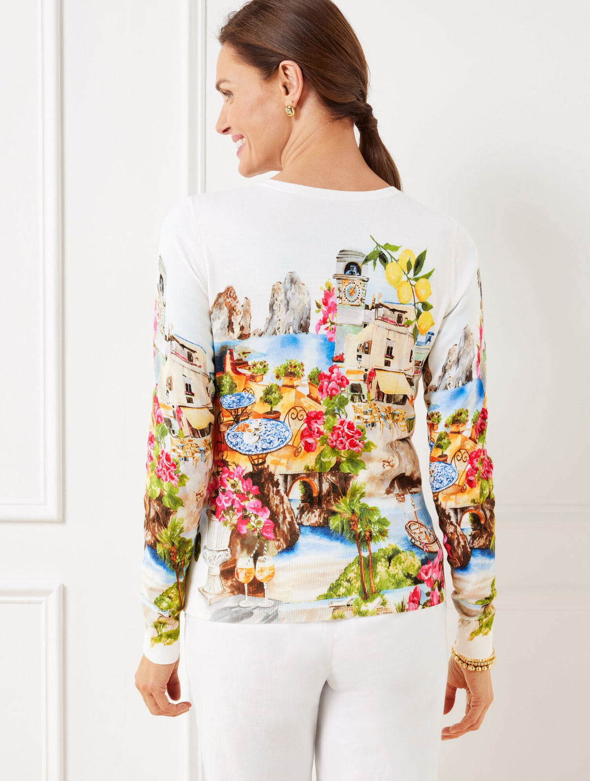 CHARMING CARDIGAN - COASTAL SCENIC