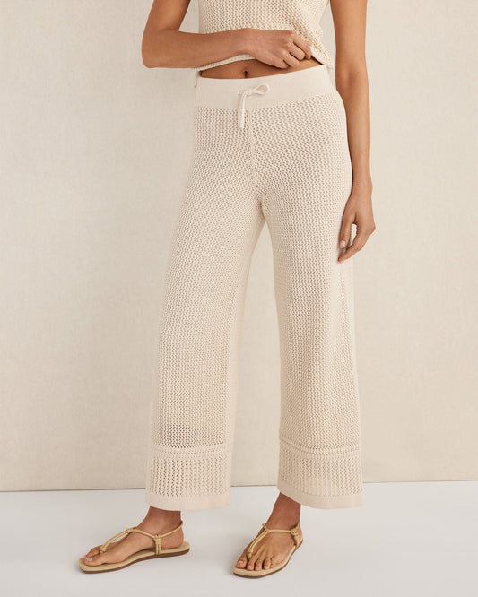 ORGANIC COTTON MIXED STITCH PANTS