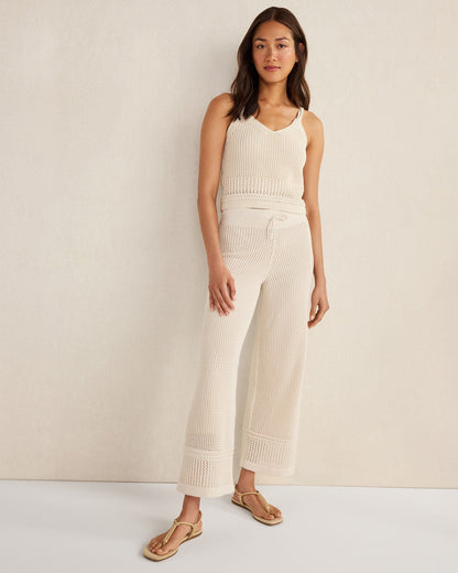 ORGANIC COTTON MIXED STITCH PANTS