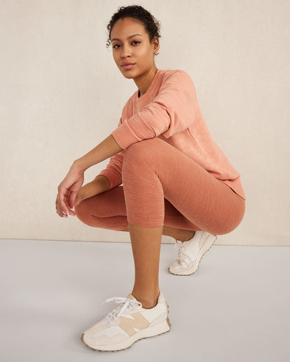 BALANCE HEATHER CAPRI LEGGINGS