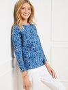 IVORY/AZURE BLUE