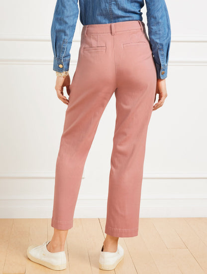 TAPERED ANKLE PANTS