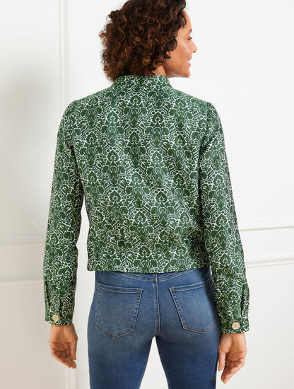 WOODLAND DAMASK JACKET