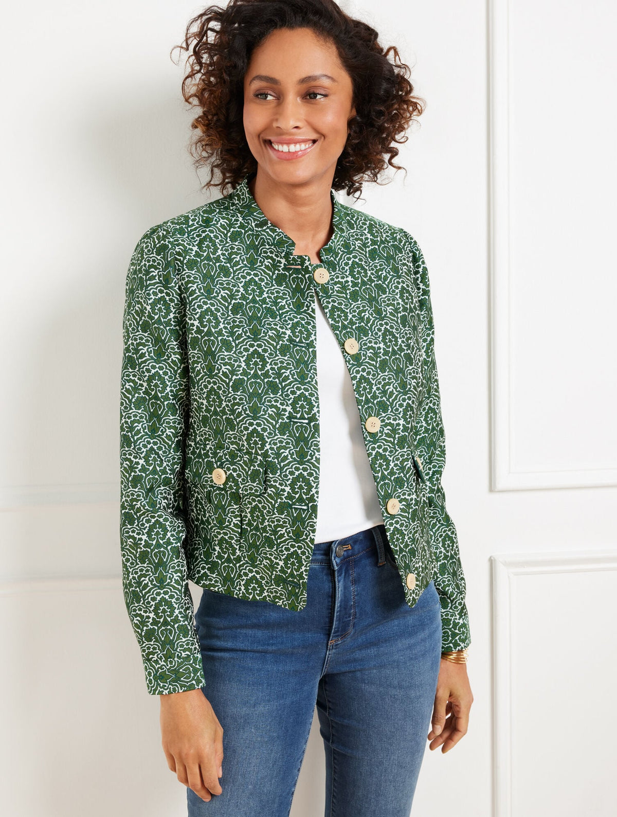 WOODLAND DAMASK JACKET