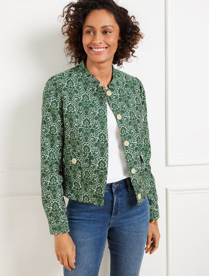 WOODLAND DAMASK JACKET