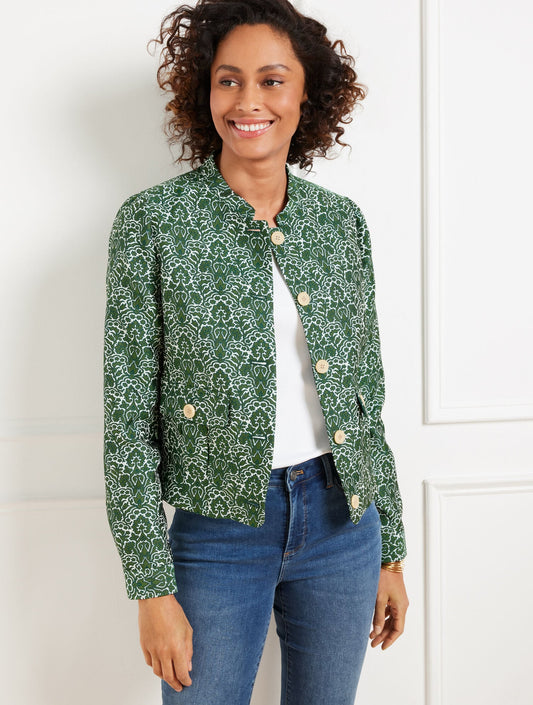WOODLAND DAMASK JACKET