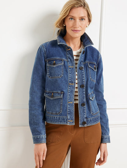 STUDIO CHORE JACKET - BROOKLYN WASH
