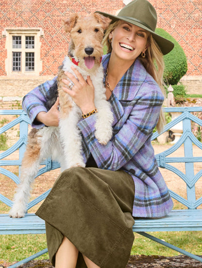 FESTIVAL PLUSH WOOL BLEND PEACOAT