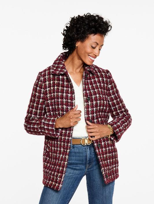 BRONTE MULTICHECK COAT