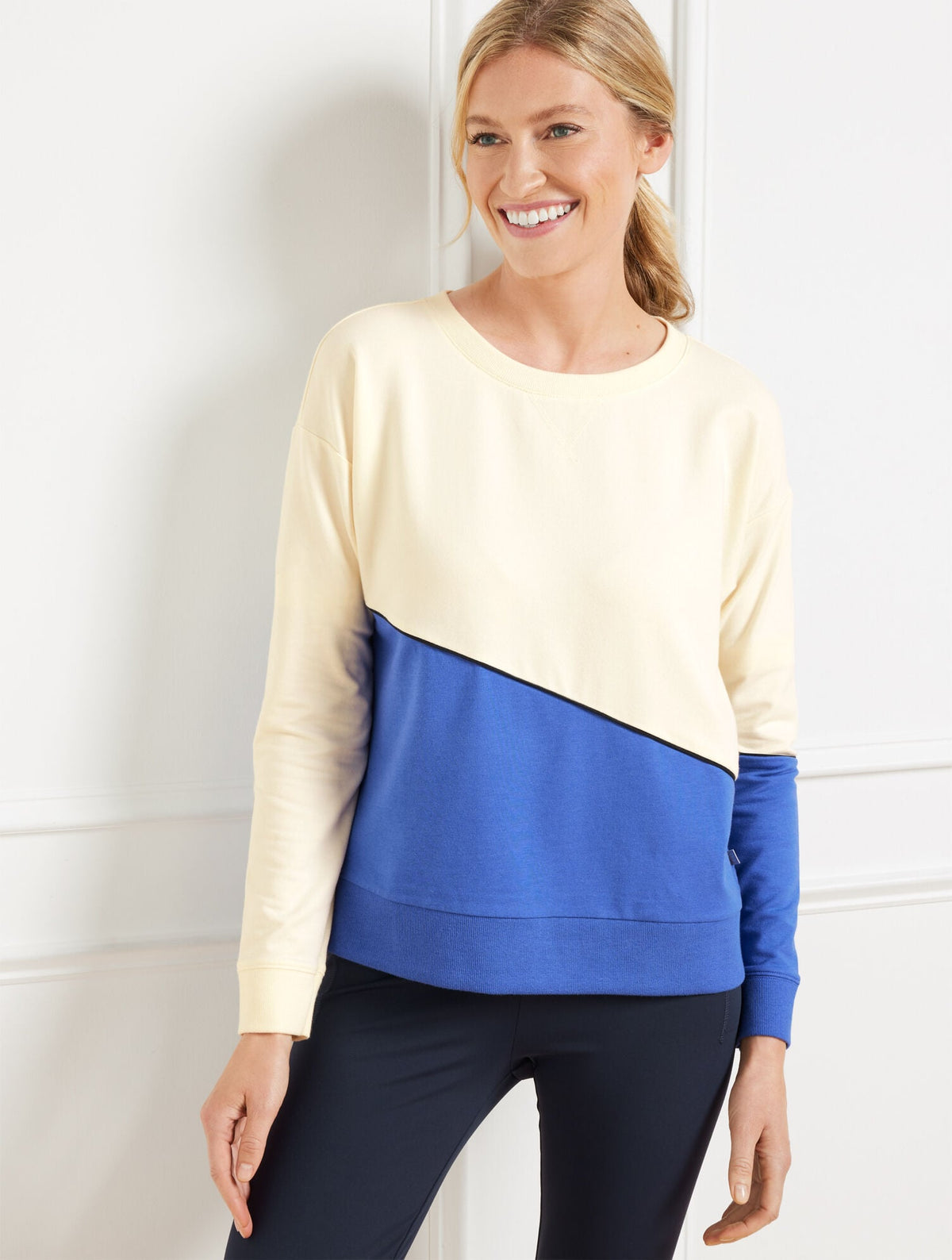 CREWNECK SWEATSHIRT - COLORBLOCK
