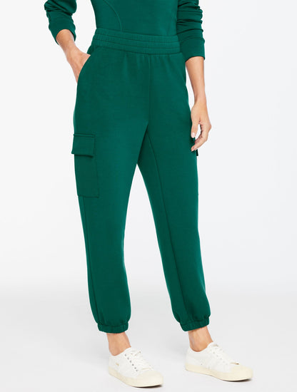 AIRKNIT STRETCH RIBBED CARGO JOGGERS