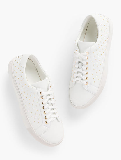 AUBREY STUDDED NAPPA SNEAKERS